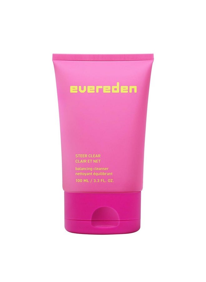 Evereden - Steer Clear Balancing Jelly Cleanser - Clean And Vegan Pre Teen Face Wash For Oily & Pimple-Prone Skin - Deeply Cleanses - Removes Dirt - Leaves Skin Fresh & Clean Without Overly Drying It - Image 1