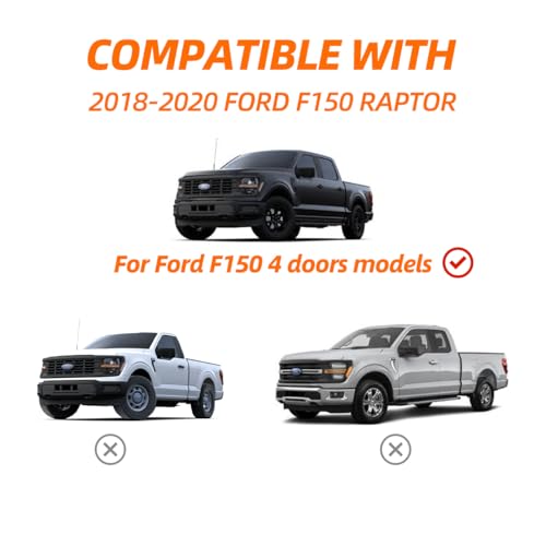 Liouedf LED Front Fog Light Compatible with F150 Raptor 2021-2022, Front Bumper Fog Light with Day Running Light and Turn Signal Lamp, Fog Light Assembly Kit - Image 2