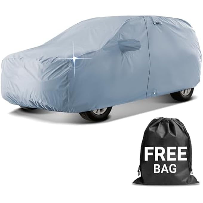 rayihni SUV Custom-Fit Car Cover for Mercedes GLS-Class | Waterproof All Weather SUV Cover for UV, Rain, Snow, and Ice. Premium Quality, Suitable for Both Indoor and Outdoor Use. (Year Fits 2017-2024) - Image 2