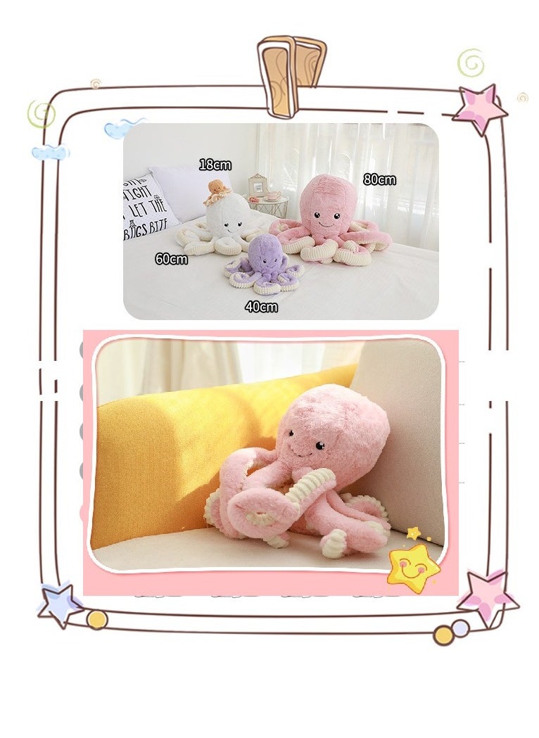 Cutie Cute Cute Cartoon Octopus Stuffed Animals Octopus Plush Doll Toys Octopus Plushies Toys Gift Sea Stuffed Toys for Kids and Lovers Home Decorush Puppets  - Image 4