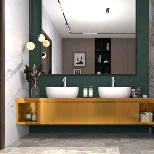 LIVECOOL Peel and Stick Brushed Gold Wallpaper for Furniture, Home DIY Décor, Shelf Liner - Vinyl, Decorative, Easy to Clean (12 X 48 Inch, Golden Stainless) - Image 2