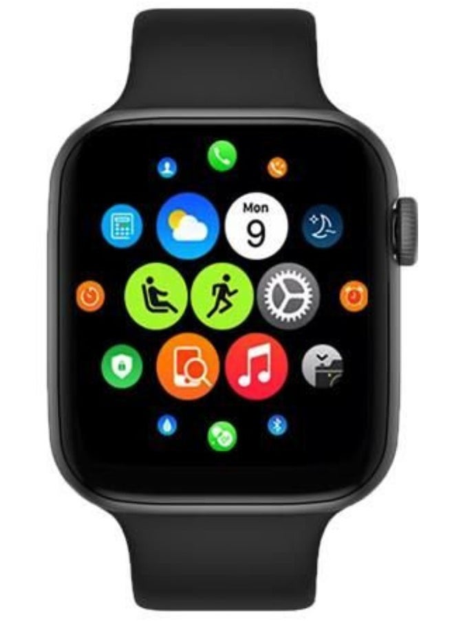 Generic - FT80 Smart Watch Full Touch Screen Size 44mm With Silicone Band - Image 1