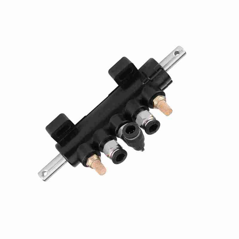 Foot Control Air Valve 8mm Pipe Diameter Aluminum Alloy Foot Pedal Valve - 10mm Rod Diameter With Mufflers for Ranger Tire Changers - Image 2