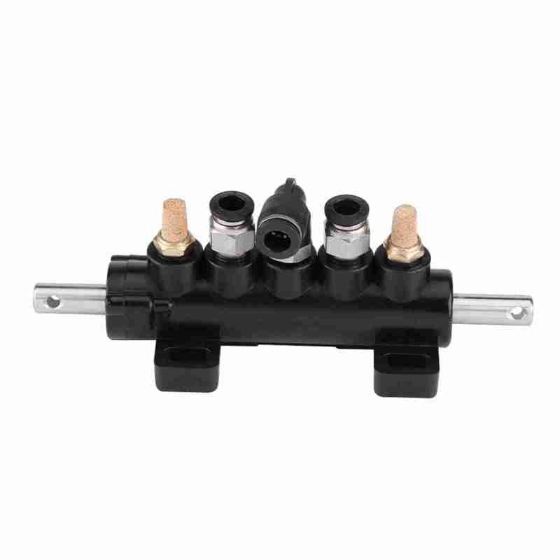 Foot Control Air Valve 8mm Pipe Diameter Aluminum Alloy Foot Pedal Valve - 10mm Rod Diameter With Mufflers for Ranger Tire Changers - Image 1