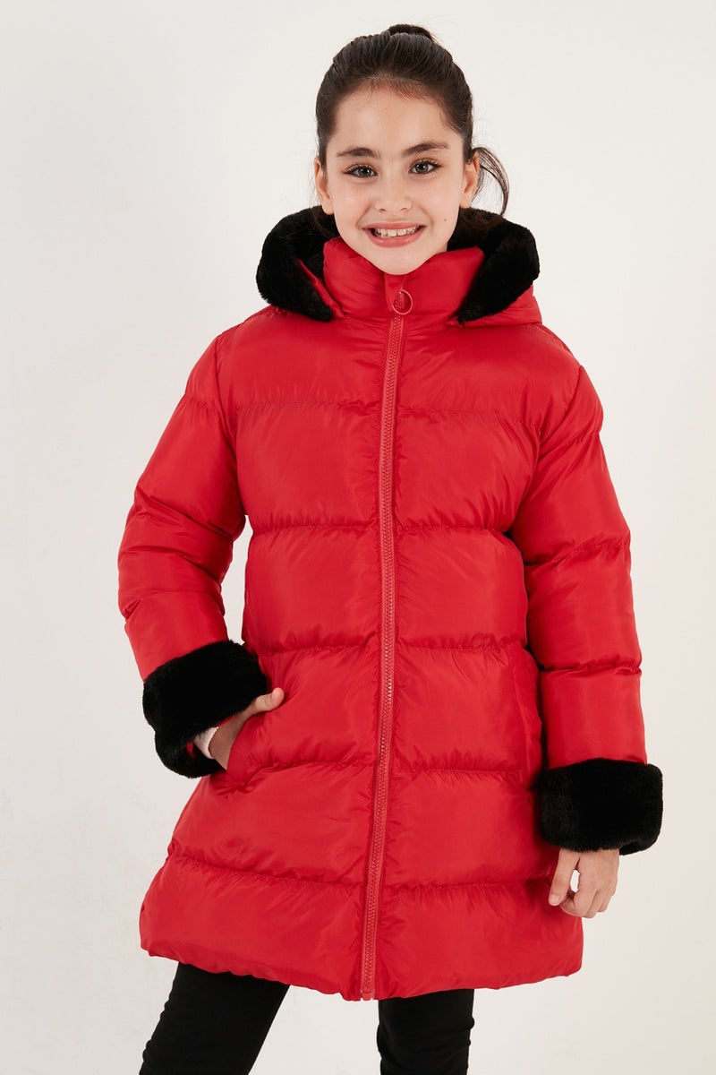Lela Soft Lined Hooded Puffer Coat Girl's Coat 5761981 - Image 3