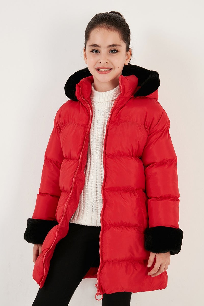 Lela Soft Lined Hooded Puffer Coat Girl's Coat 5761981 - Image 1