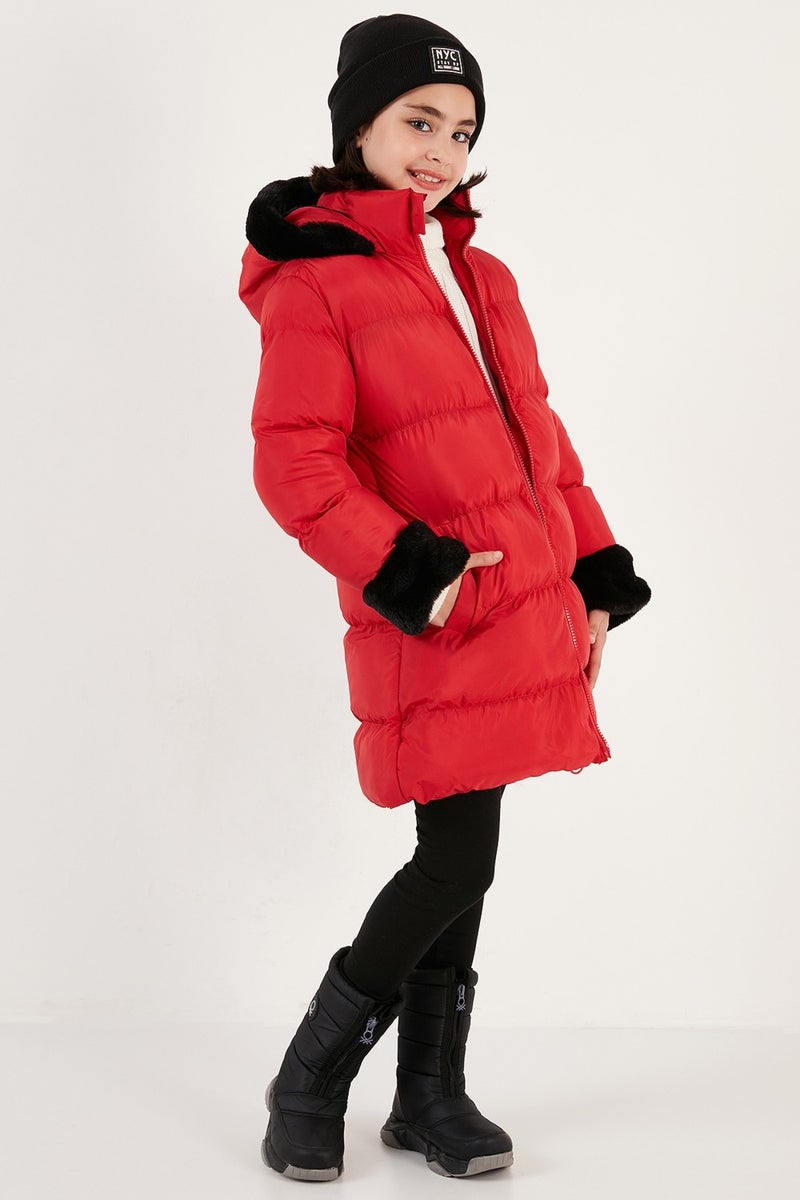Lela Soft Lined Hooded Puffer Coat Girl's Coat 5761981 - Image 2
