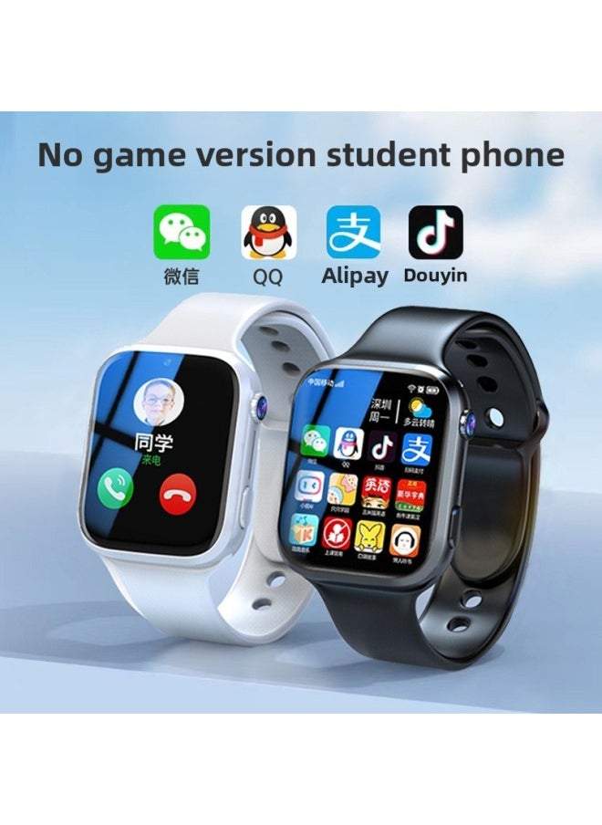 5G Full Netcom Children's Phone Watch Smart Download Video Positioning Boys And Girls Junior High School Primary School Students.-Color:5g Pink Pro [dual Camera Video Payment + Application Any Download] Nfc Access Control + 128g Memory