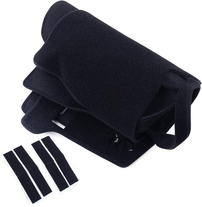 Wivplex Black Polyester Dashboard Cover for Toyota RAV4 - Image 3