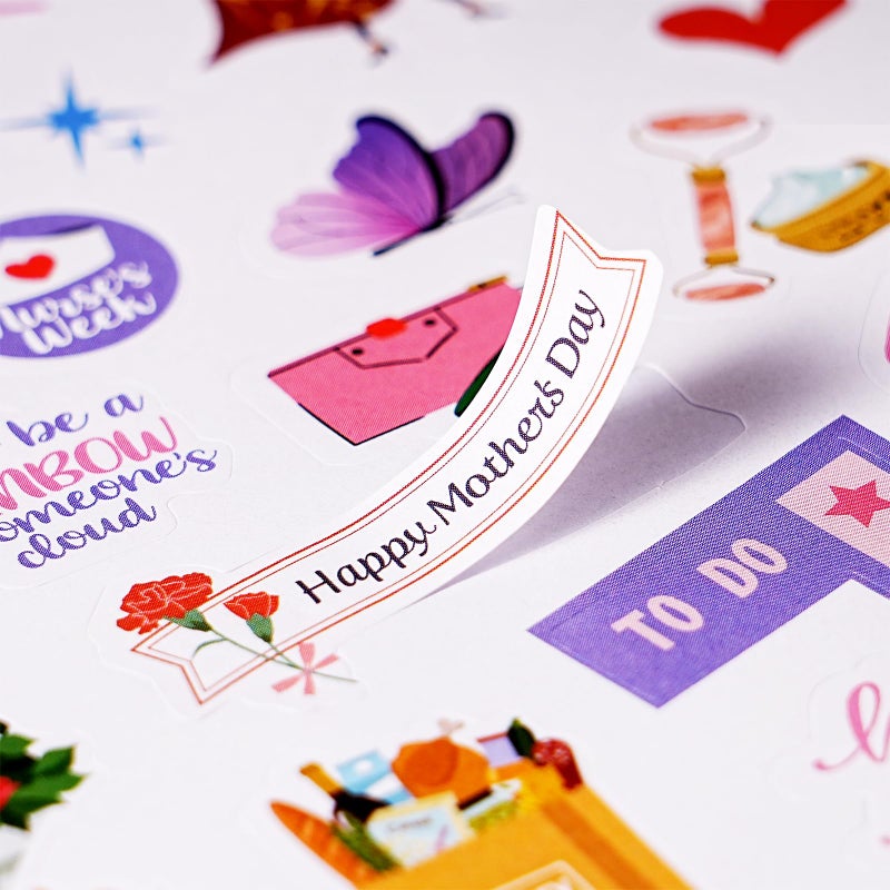 Shoparr Planner Stickers - 12 Festival Theme Monthly Planner Stickers, Accessories 14 Sheet 1500+ Colourful Stickerï¼ŒHoliday Seasonal Sticker, for Calendar Journaling, Gifts - Image 5