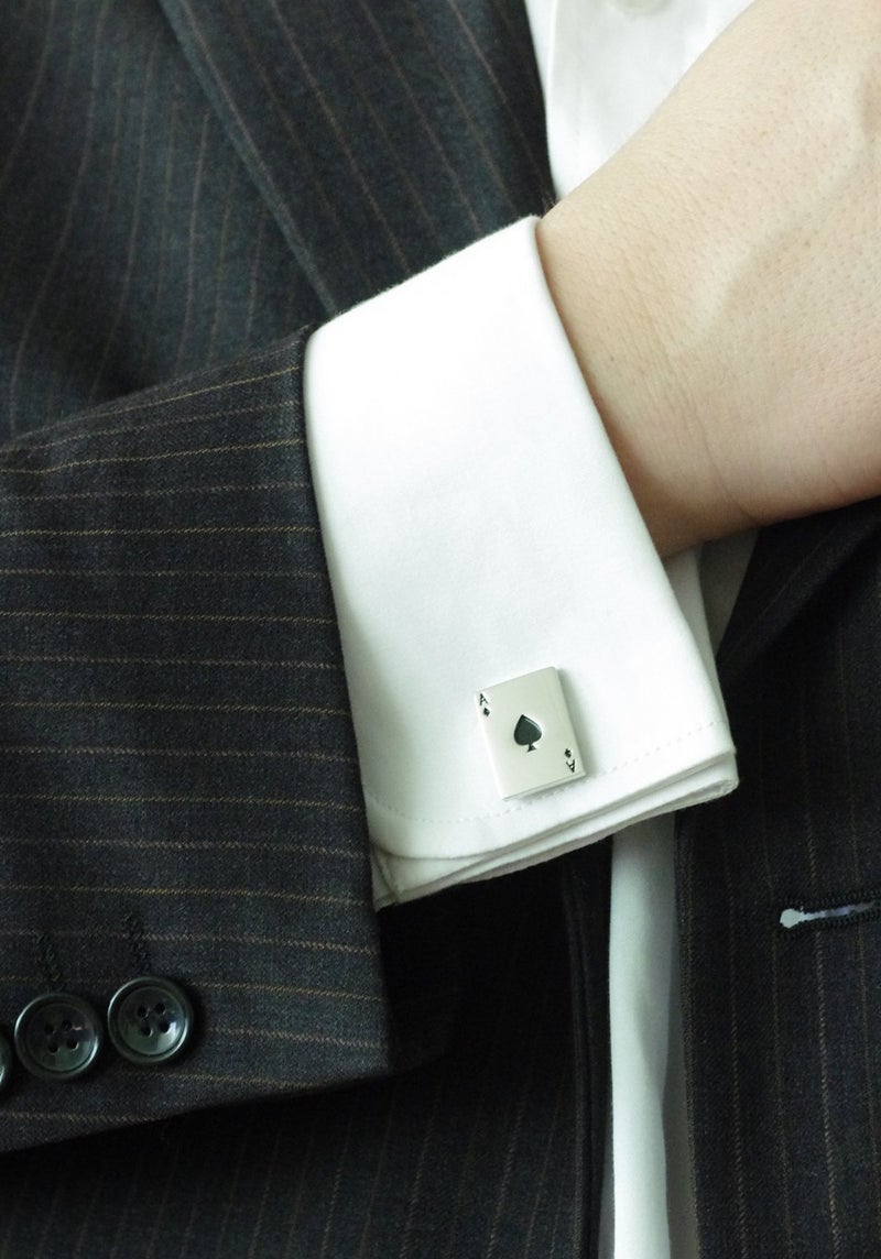 Salutto Men's Poker Cufflinks with Gift Box - Image 2