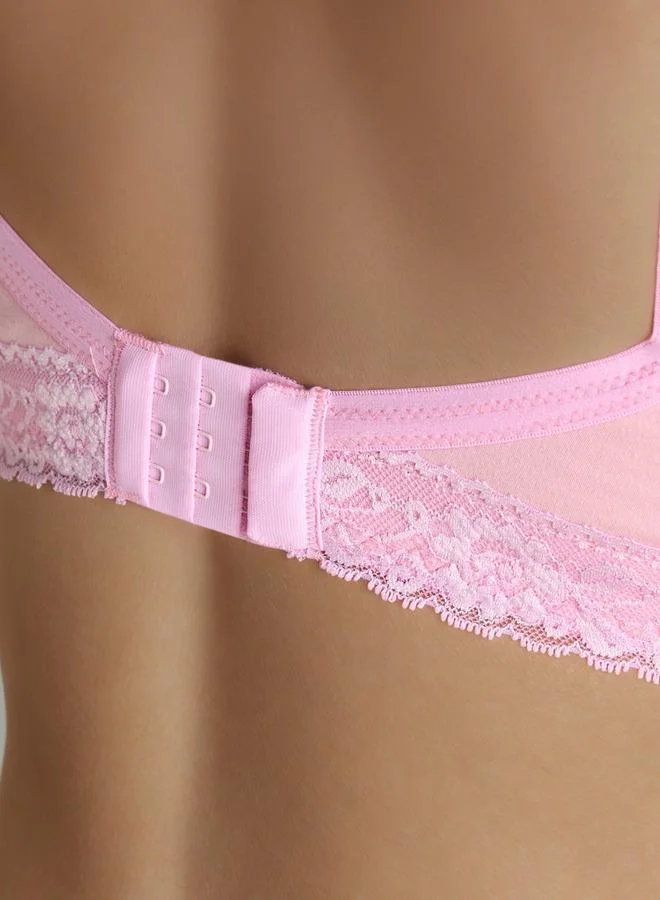 Aadaraya  Nursing Bra with Lace Trim for Women | Best Price UAE