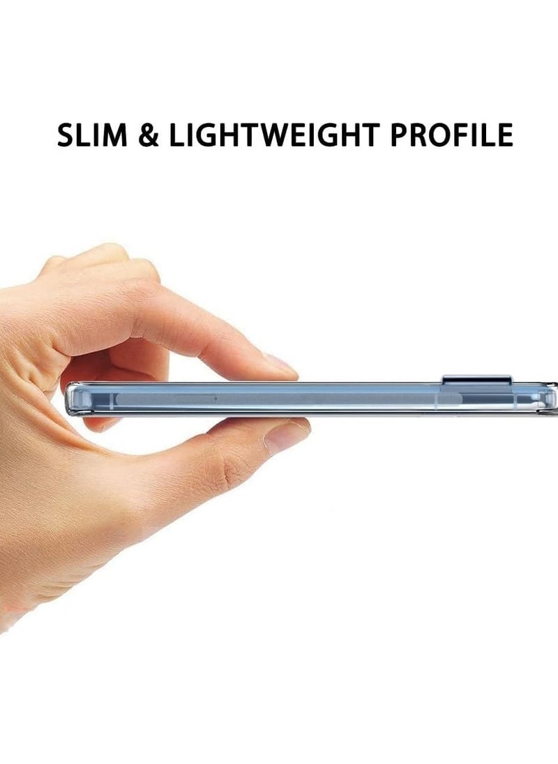 Pixel 9 Pro Clear Case Soft Flexible Slim fit Lightweight TPU Transparent Back Cover with Camera Protection Designed for Pixel 9 Pro