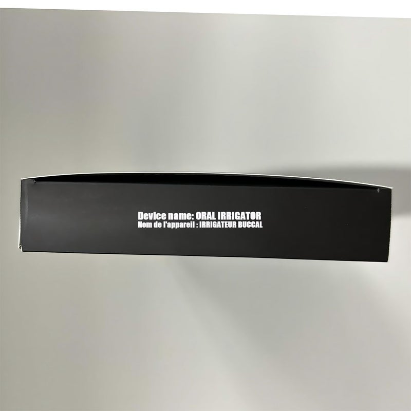 TUREWELL Water Dental Flosser for Teeth/Braces, Water Teeth Cleaner 8 Jet Tips and 10 Pressure Levels, 600ML Large Water Tank Oral Irrigator for Family(Black) - Image 4