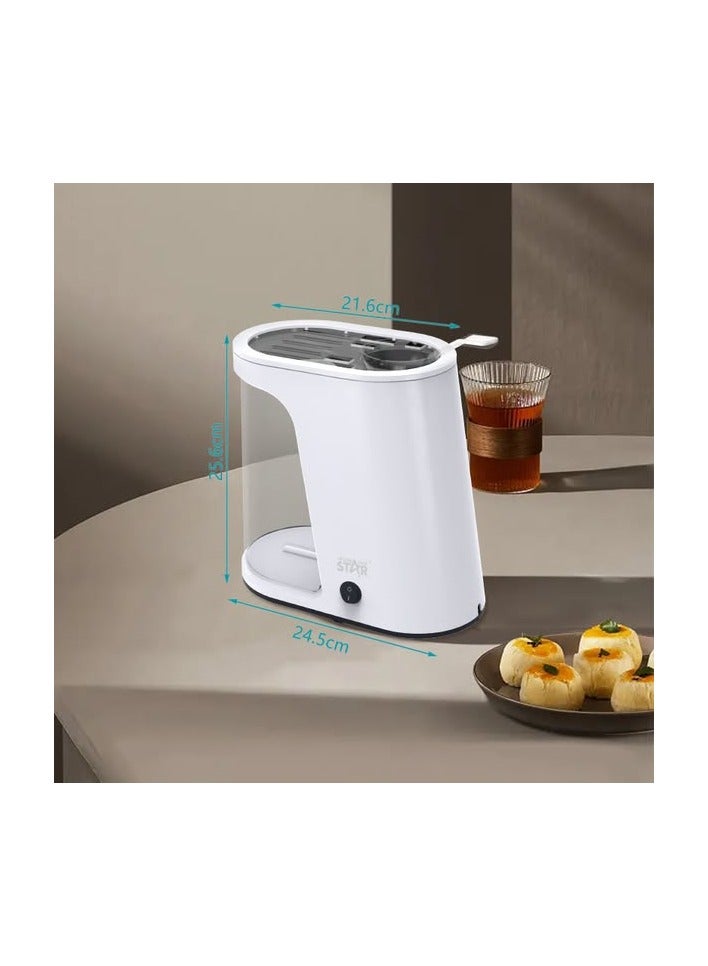 ويننج ستار ماكينة صنع الفشار المنزلية/1.6 لتر/1200 واط - Image 3