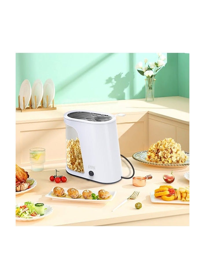 ويننج ستار ماكينة صنع الفشار المنزلية/1.6 لتر/1200 واط - Image 5