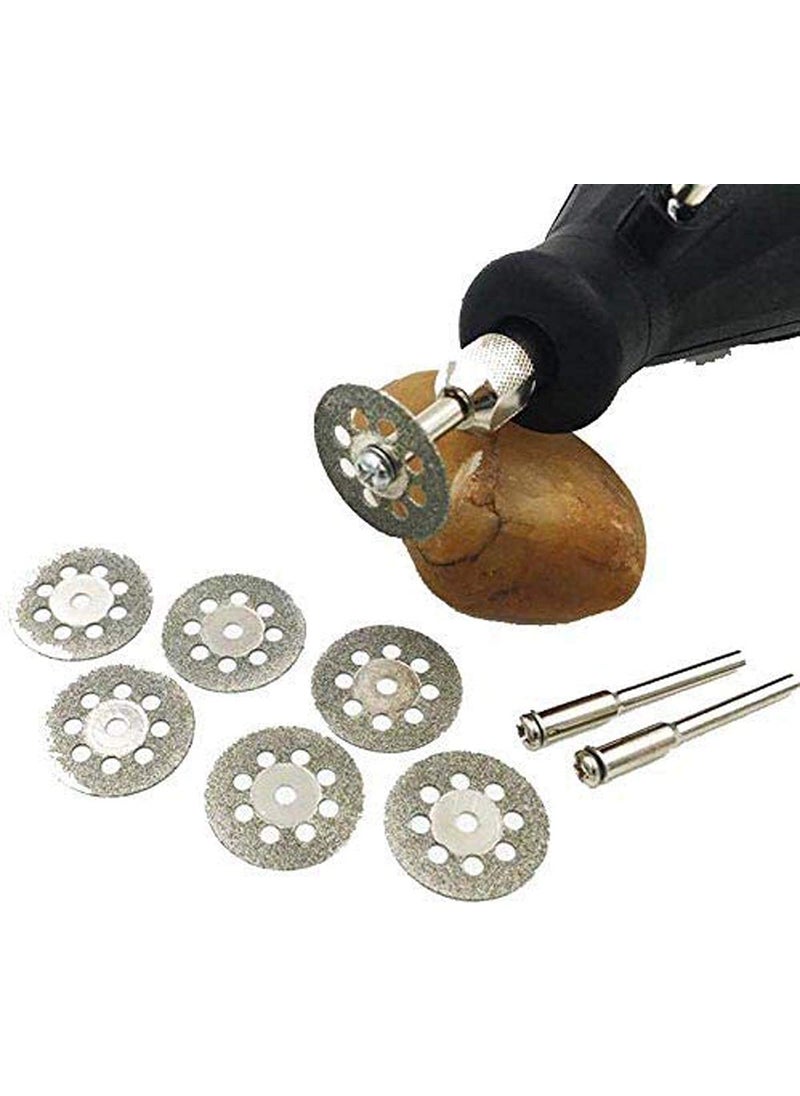 DIY Crafts Diy Crafts 10613 6923 Diamond Cut Off Wheel Cutting Disc for Dremel Rotary Tool Multicolor  - Image 1