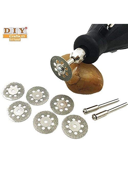 DIY Crafts Diy Crafts 10613 6923 Diamond Cut Off Wheel Cutting Disc for Dremel Rotary Tool Multicolor  - Image 2