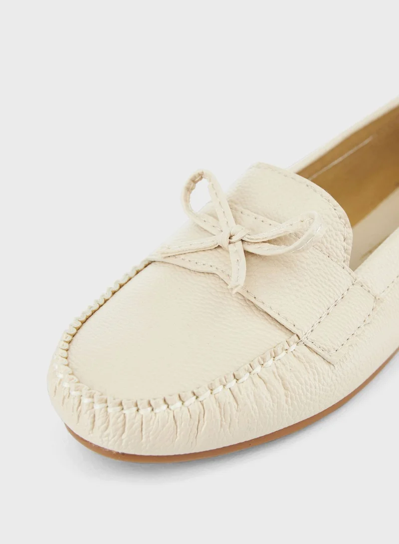 DeFacto Bow Detail Moccasin