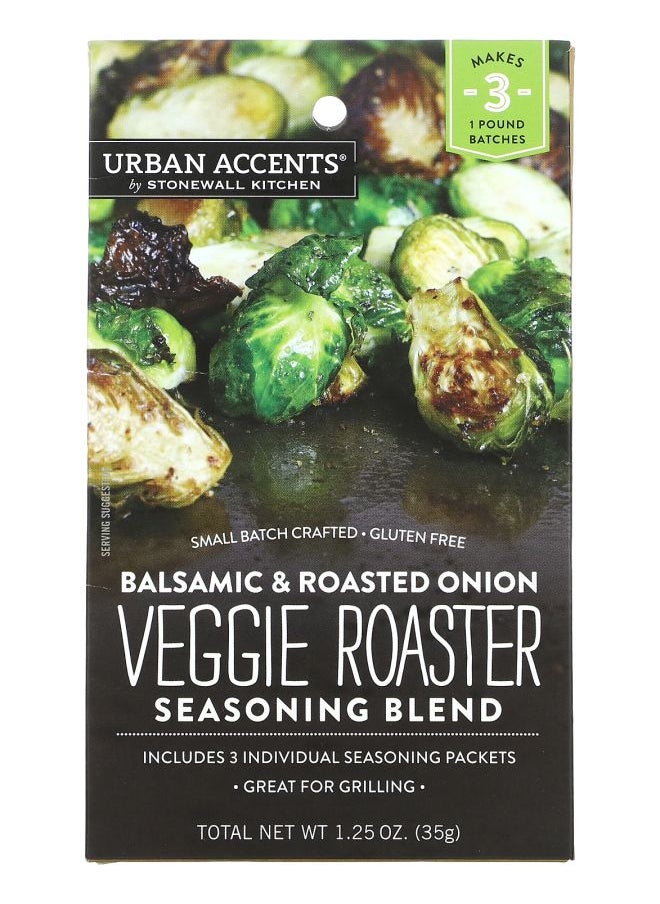 URBAN ACCENTS Veggie Roaster Seasoning Blend Balsamic & Roasted Onion 1.25 oz (35 g) 