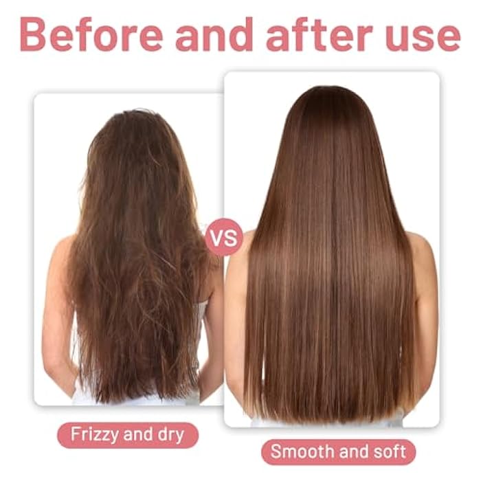 Strawberry & Milk Shampoo & Conditioner Set - Natural Extracts for All Hair Types - Strengthen Hair Roots, Reduce Split Ends & Breakage - 8.38 Fl Oz (248ml) Each - Long-Lasting Fragrance - Image 2