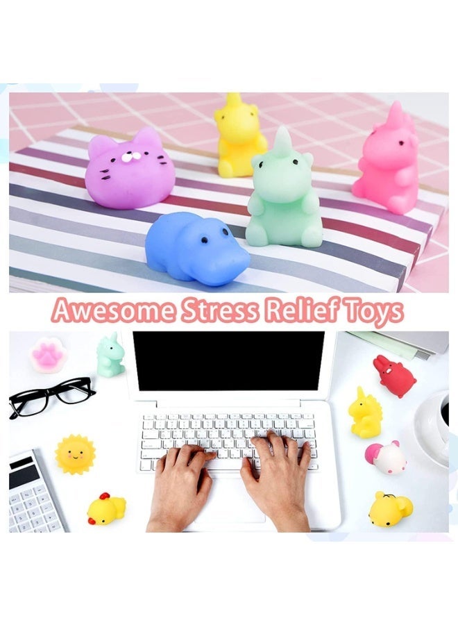 ARGT مجموعة ألعاب موشي القابلة للضغط عدد 36 | ألعاب صغيرة كاواي للأطفال والبالغين | ألعاب تخفيف التوتر | هدايا حفلات، جوائز صفية وملء أكياس الهدايا - Image 5