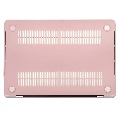 MOCA Hard Shell Case for MacBook Air 13 inch M1 A2337 A2179 A1932 [2022, 2021-2018 Release] with Retina Display Touch id Slim Lightweight Matte Scratch Resistant (Baby Pink) - Image 5
