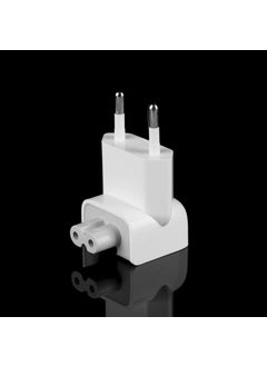 fdealz fdealz 3 Pieces 2Pin EU Round Plug Duckhead Power Adapter Adaptor for Apple MacBook Mac iBook iPhone iPod AC Power Adapter Replacement for Your Charger Perfect for Traveling  - Image 3