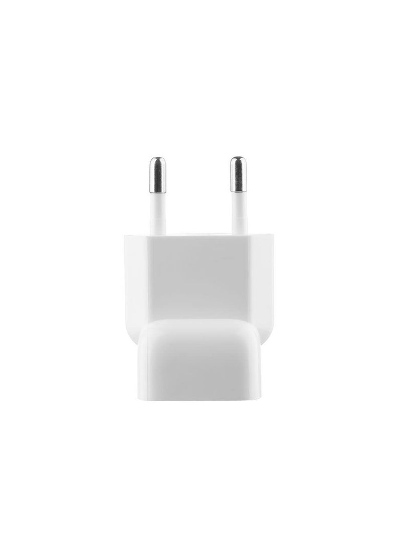 fdealz - fdealz 3 Pieces 2Pin EU Round Plug Duckhead Power Adapter Adaptor for Apple MacBook Mac iBook iPhone iPod AC Power Adapter Replacement for Your Charger Perfect for Traveling - Image 1