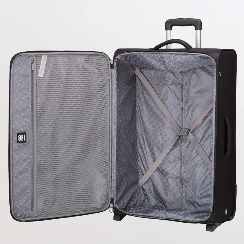 CARPISA Black Soft Trolley L-Jaunter Go  | Best Price UAE