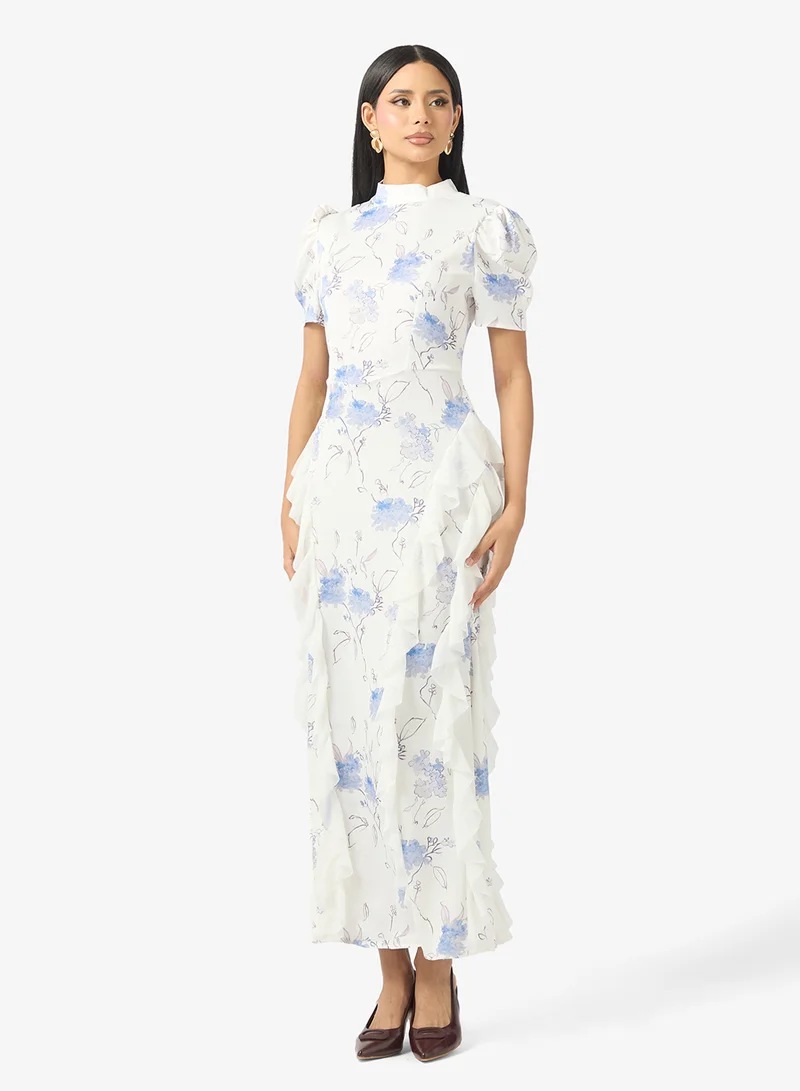 ELLA Floral Print Dress