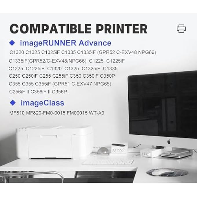 WT-201 WASTE TONER CONTAINER REPLACEMENT FOR WT201-WTA3 FOR IR ADVANCE C250 C350 SERIES AND IR-ADVANCE C256IF II/C256IF III /C356IF II /C356IF PRINTERS - Image 2