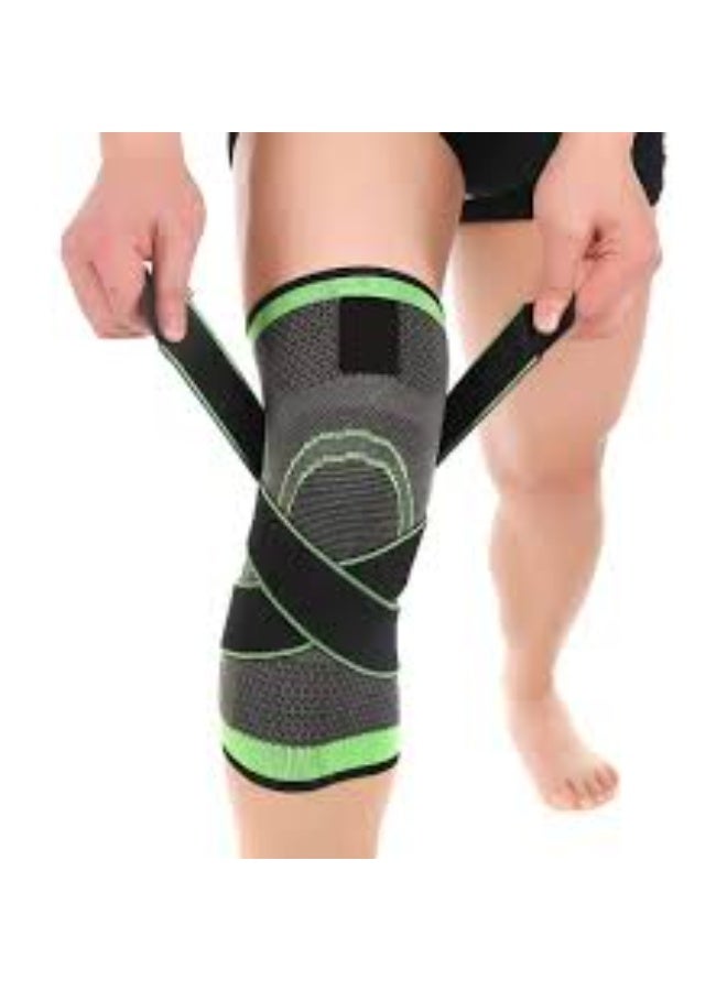 Leg Compression Sleeve Knee Support – Compression Brace for Arthritis, Joint Pain Relief, Powerlifting, Tennis, Workout & Daily Use – Adjustable Knee Bandage for Men & Women - Image 3