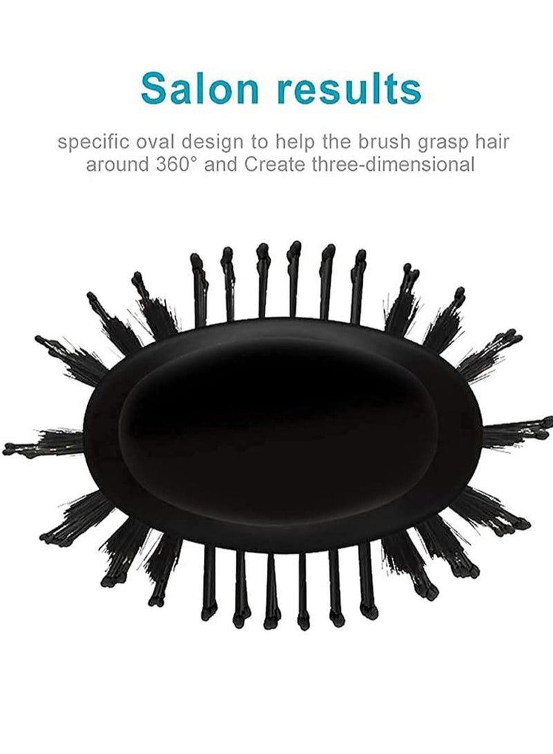 ELTRAZONE Hot Air Brush, 4 in 1 Hair Dryer Brush & Volumizer, One Step Blow Dryer Suitable for Straight and Curly Hair, Ceramic Coating Achieve Salon Styling at Home 1000W - Image 2