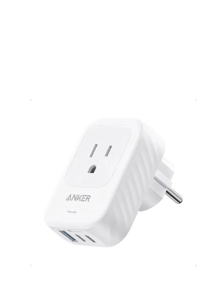 Anker Wall Charger (5-in-1) White | A92A2321 - Image 4
