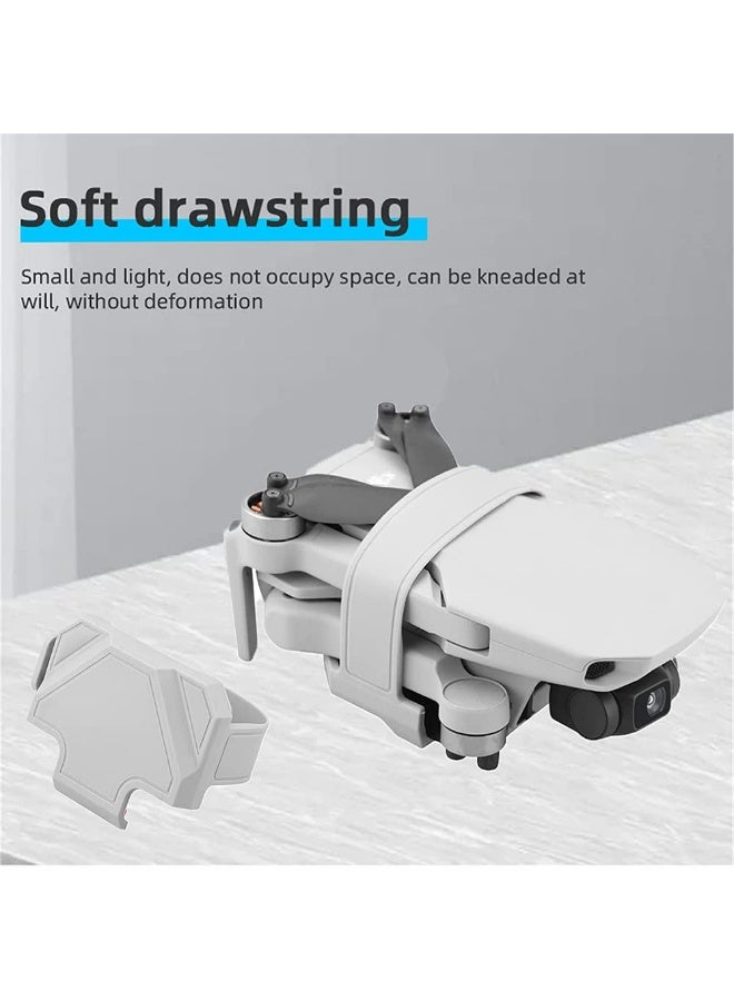 for DJI Mavic mini, Mini 2, Mini SE Propeller Holder, Silicone Propellers Guard Strap Protector Stabilizer and Propellers Fixator, Props Blades Guard, Drone Accessories (Grey) - Image 5