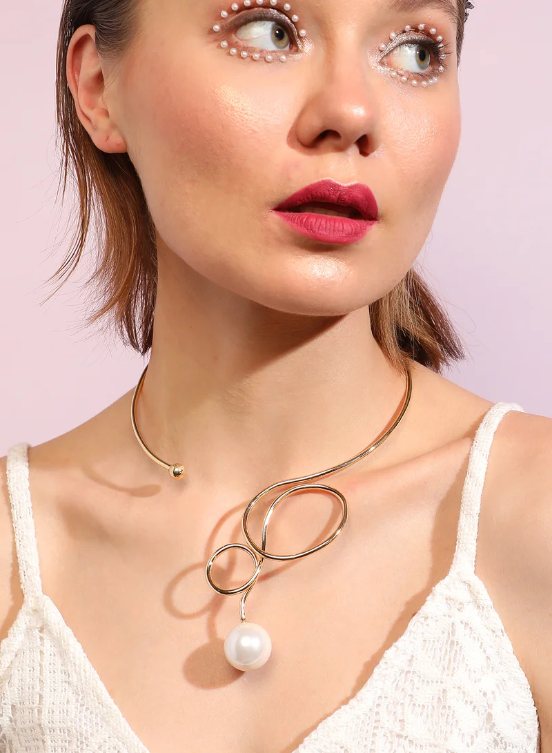 سوهي عقد مجوهرات صناعي للحفلات