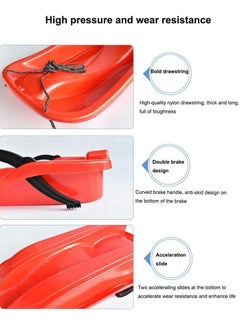 RollsTimi  Outdoor Sports Snow Grass Sand Board with Rope and Hand Brake  - Image 4