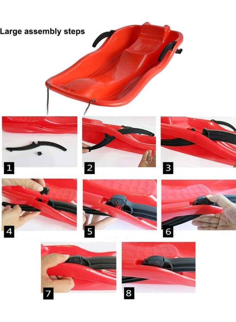 RollsTimi  Outdoor Sports Snow Grass Sand Board with Rope and Hand Brake - Image 5
