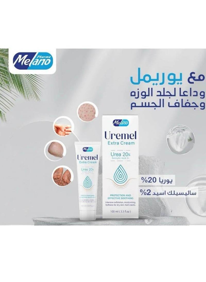 MELANO Uremel Extra Cream Urea 20% 100 ML 
