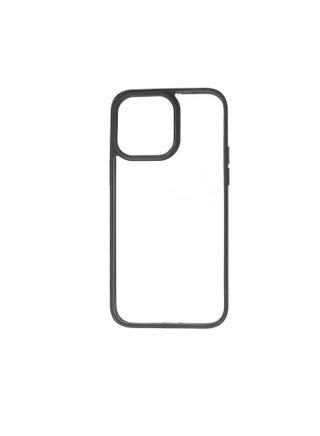 Hard Silicone Back Phone Protection Transparent Cover With Colored Edges For iPhone 14 Pro Max - Black - CFSBAT2-684 - pzsku/Z5DEF754C138ED5C11A40Z/45/_/1739362924/7c50575d-4d26-4af4-8fc4-481ca7959e4f