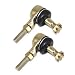Hugwits 2 PCS 1010mm Left and Right Hand Tie Rod Ball Joint HeavyDuty Swing Arm Upgrade Replacement Accessories Universal for ATV UTV OffRoad Four Wheeler Go Kart Moped Scooter Gold - Image 2