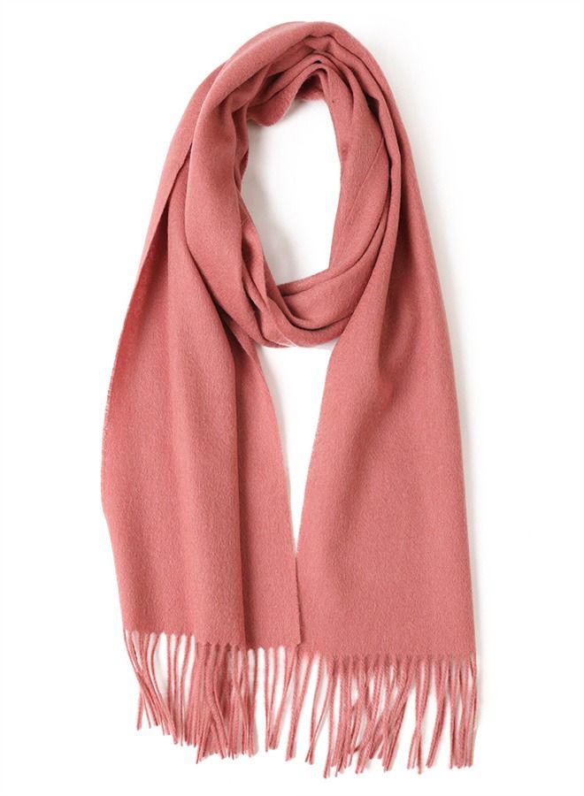 Solid Color Soft And Comfortable Wool Scarf