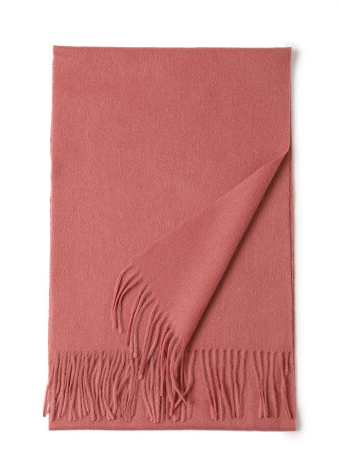 Solid Color Soft And Comfortable Wool Scarf