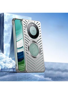 Case For Huawei Mate 60 Cooling MagSafe Magnetic Metal Phone Case
