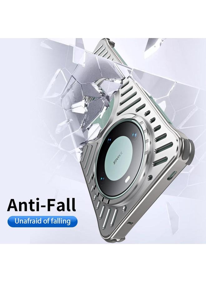 Zaboon - Case For Huawei Mate 60 Cooling MagSafe Magnetic Metal Phone Case - Image 1