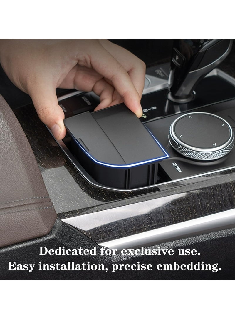 Excefore Center Console Organizer for BMW, Armrest Secondary Storage Box,  Console Organizer, Console Storage Compatible with BMW X3 X4 M3 2019-2023 Car Hidden Storage Box - Image 5