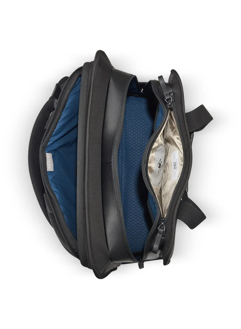 DELSEY Paris Arche 2 Compartment Backpack Laptop Protection 15.6 inch Black - 00120061000