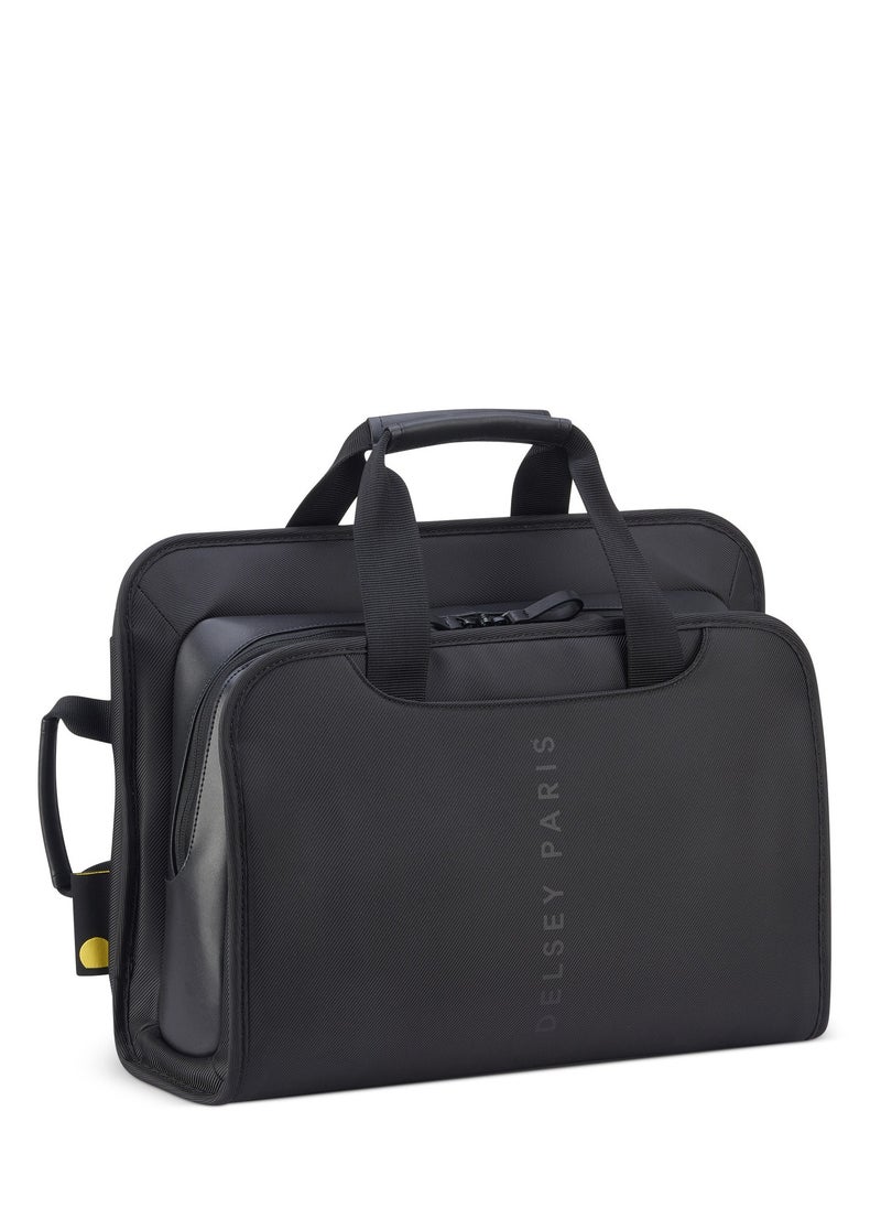 DELSEY Paris Arche 2 Compartment Backpack Laptop Protection 15.6 inch Black - 00120061000  - Image 2