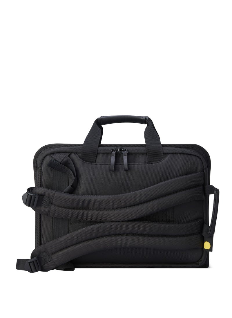 DELSEY Paris Arche 2 Compartment Backpack Laptop Protection 15.6 inch Black - 00120061000  - Image 4